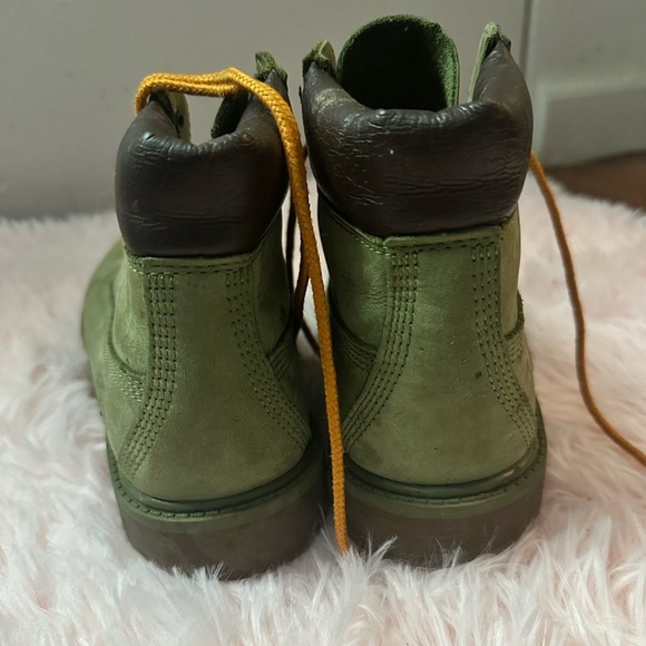 💕 green Timbs - Picture 3 of 5